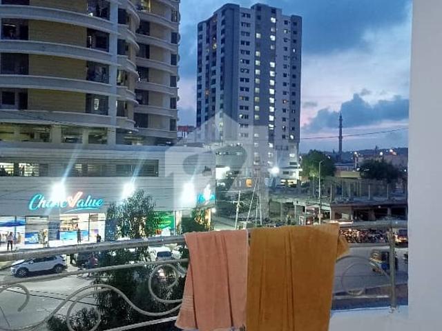 Flat For Sell 2 Bed L West Road Face North Nazimabad Block L