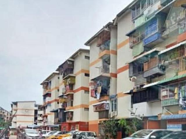 Flat Hamna Sg Dua For Sale Tingkat 1 Cash Back Rm 25K Hot Location