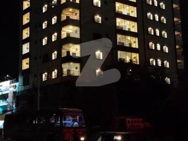Flat In Abdullah Sports Tower Qasimabad Hyderabad Qasimabad Main Bypass