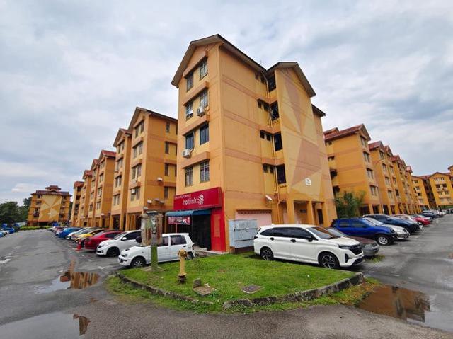 Flat Kenari Pulai Kangkar Johor Full loan Below Market ada cash back