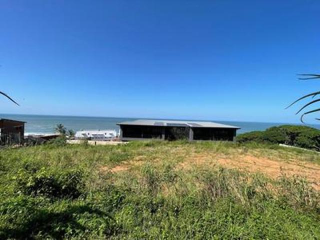 flat land with spectacular sea views