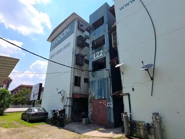 Flat Pandan Jaya Ampang Selangor 1st FLOOR Corner