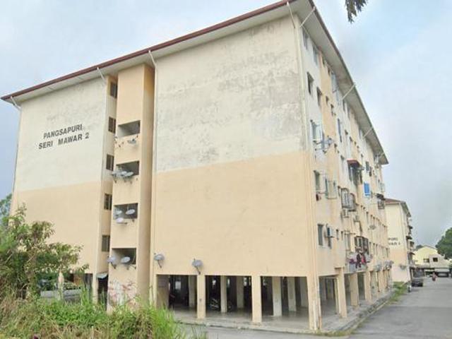 Flat Pangsapuri Seri Mawar Tingkat 2 Sebelah Tangga Semenyih Selangor