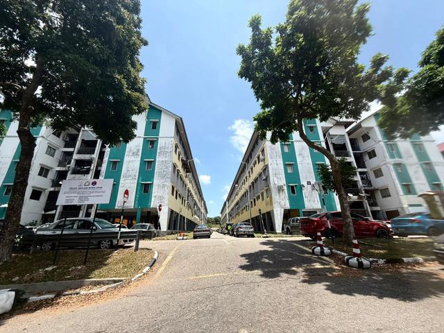 Flat Plentong full loan