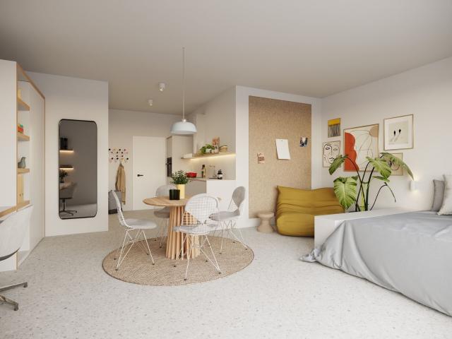 à vendre Studio Bruxelles Antwerpselaan