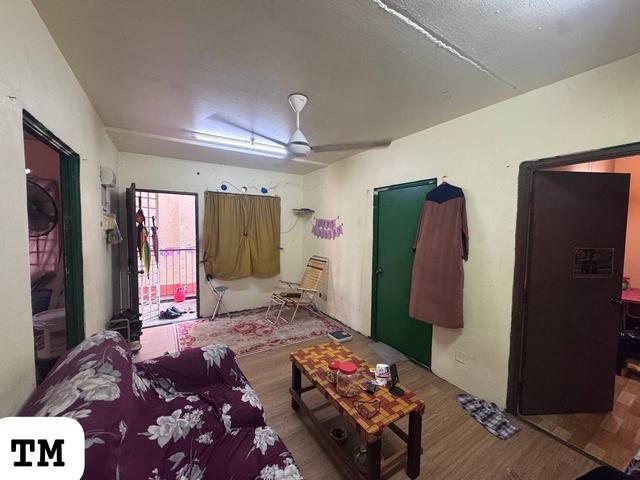 Flat Taman Mawar Pasir Gudang Untuk Dijual Level 2 Blok 5