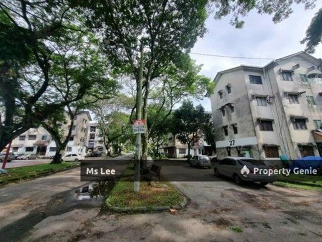 Flat Taman Alam Megah @ Seksyen 28, Shah Alam Blok 27 Tingkat 3 Ready 15/8 or 31/8