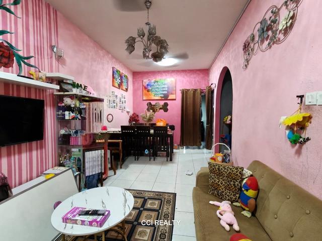 Flat Taman Haji Mohd Amin 690 Sq Ft Fully Reno Low Floor Fix Car Park
