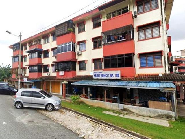Flat Taman Perling Camar Renovated Unit Below Market Full Loan