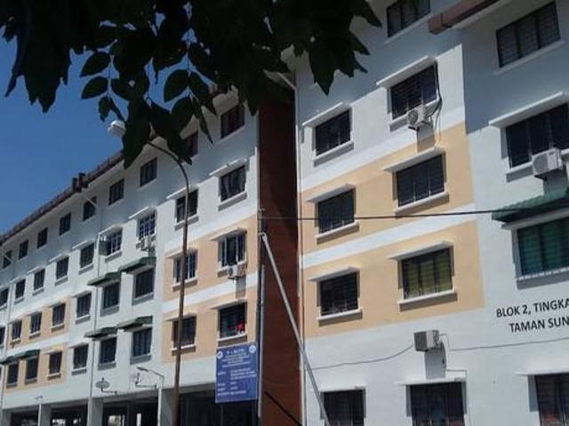 Flat Taman Sungai Batu Murah Bawah harga market 2bilik 2bilik air