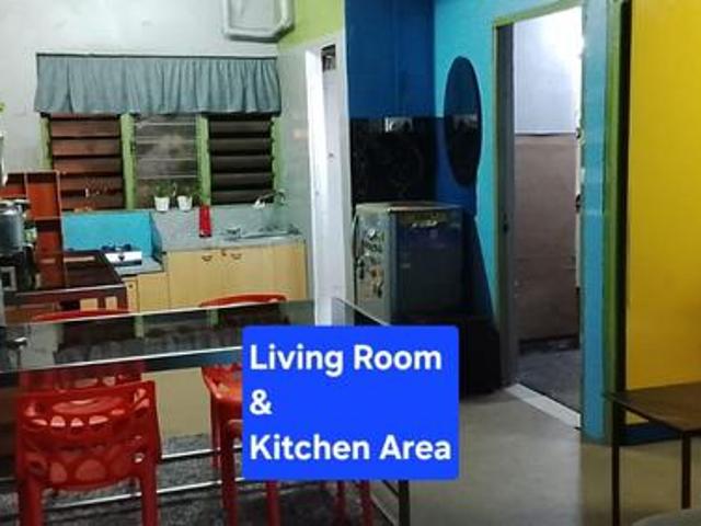 Flat Taman Sungai Besi Indah For Sale TINGKAT 2 Rumah Kos Rendah 600SF