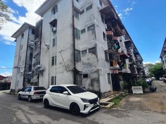 Flat Tenggiri Block B 550sf High Floor 2 Bedrooms Seberang Jaya