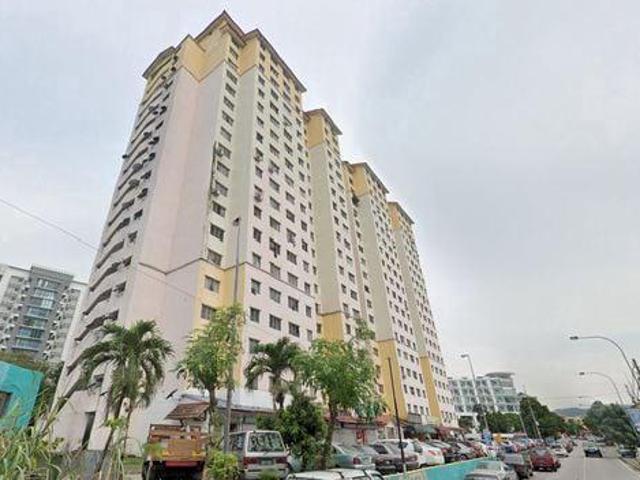 Flat Vista Damansara Kayu Ara 700 Meter LRT 3 Stesen Kayu Ara