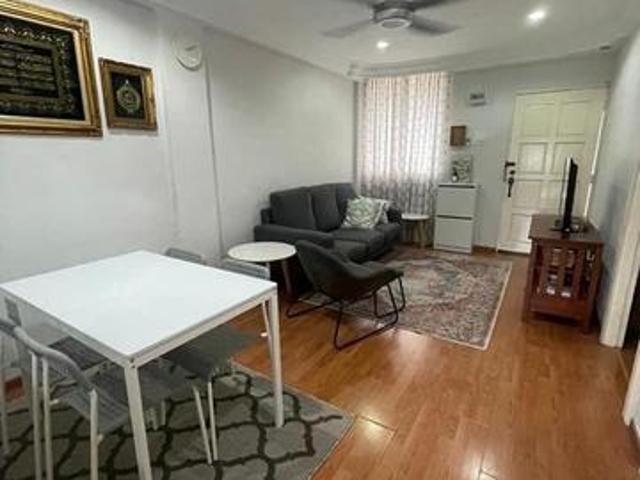 Flat Wangsa Maju Seksyen 1 Fully Furnished Near LRT