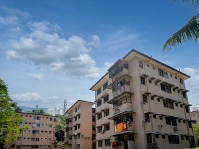 Flat Wangsa Maju Seksyen 2 2nd floor Newly Painted
