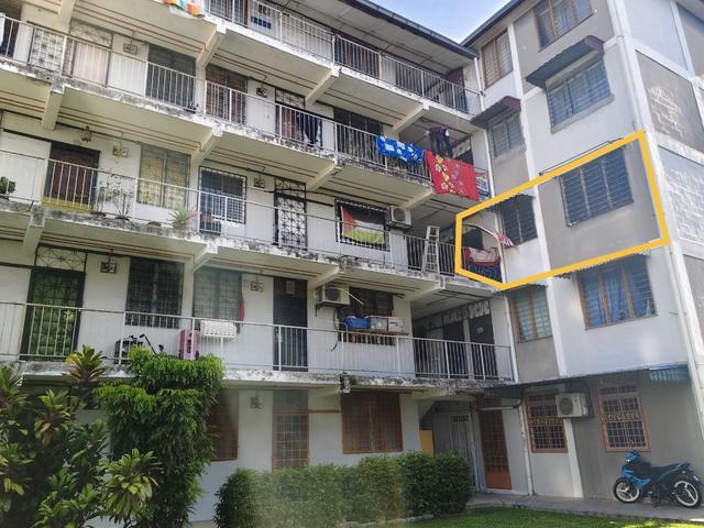 Flat Wangsa Maju Seskyen 1 700 Meter ke LRT Wangsa Maju