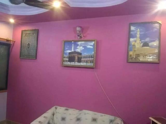 Flate for sale Main Rashid mehnaz road Karachi Gulistan e Jauhar Block 18 ID 48799