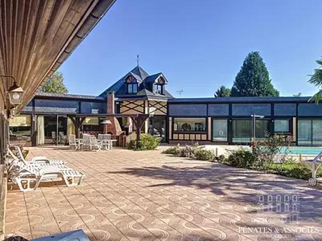 Flancourt Crescy en Roumois 27310 Achat / Vente maison 6 pièces t6 piscine