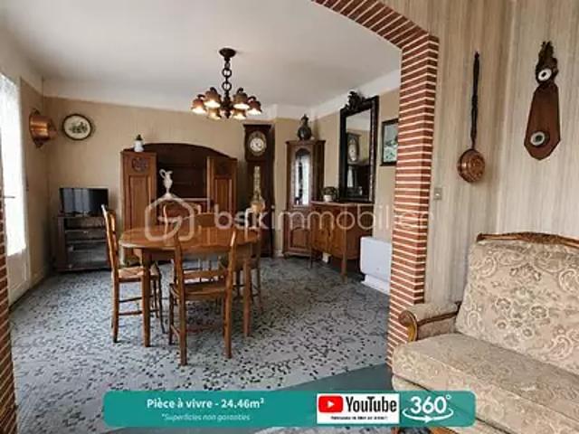 Fleury les Aubrais 45400 Achat / Vente maison 4 pièces t4 cave