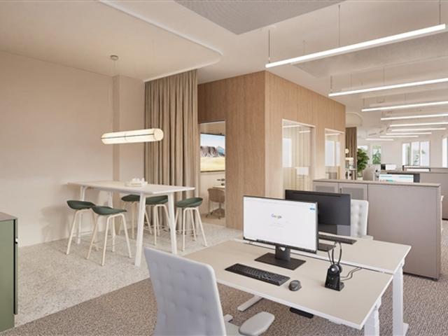 Flexible Büroflächen Aufteilung nach Bedarf möglich