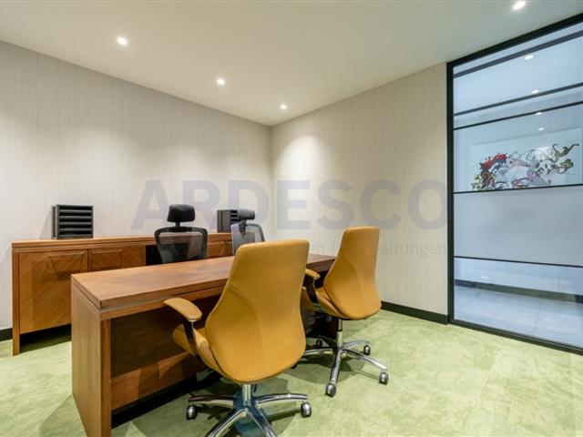 Flexible Büroflächen mit gemeinsamer Infrastruktur