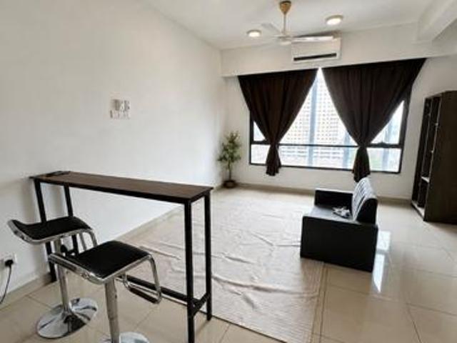Flexis One South Serdang Studio Full Furnish 550m to MRT For Sale
