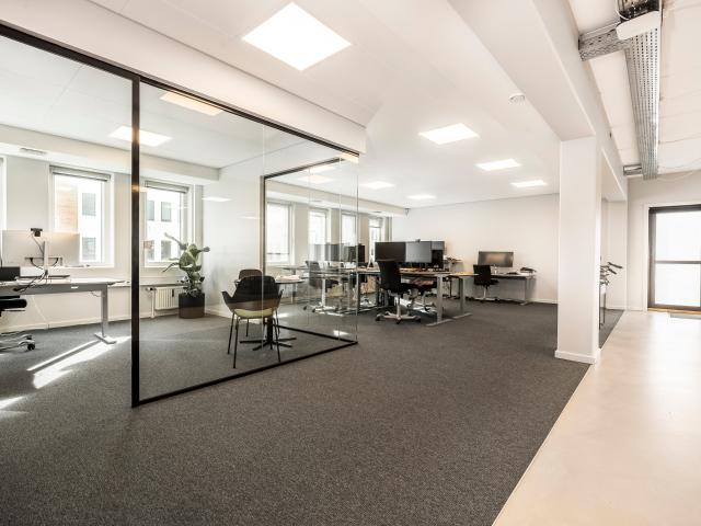 Fleksibelt kontorlejemål på 936 m² i Søborghus