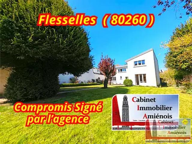 Flesselles 80260 Achat / Vente maison 6 pièces t6