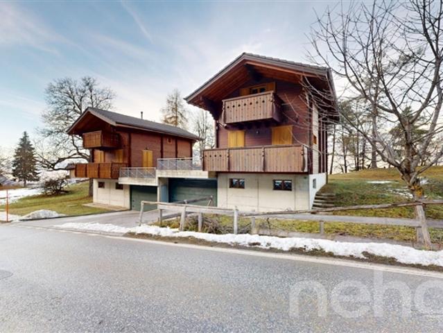 Flucht und Ruhe in einem Chalet nahe Vercorin