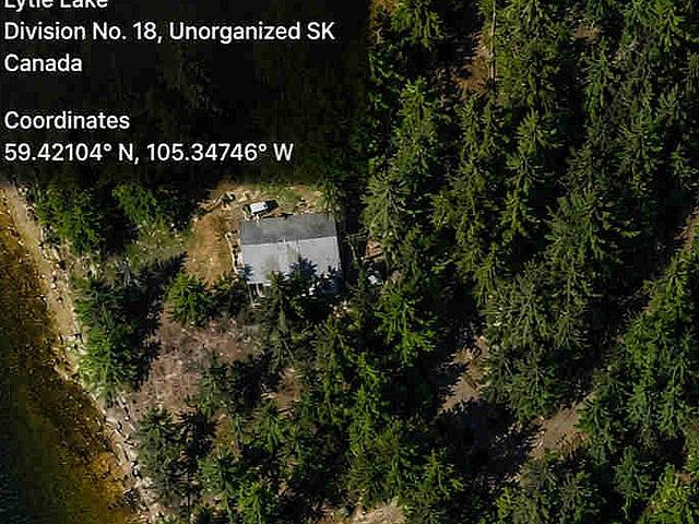 Fly in Octagon Log Cabin On Lytle Lake, Norther