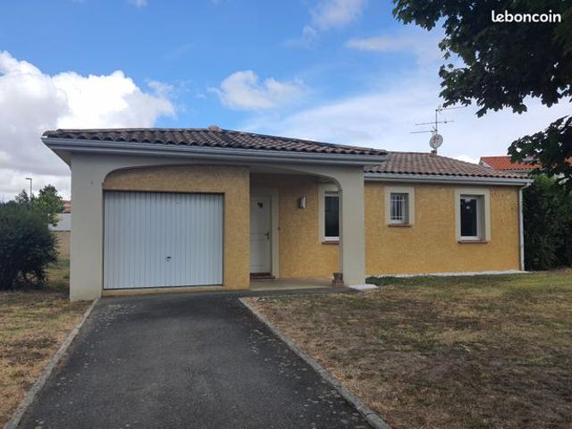 Frouzins maison t4 de plain pied sur un terrain de 1000 m²