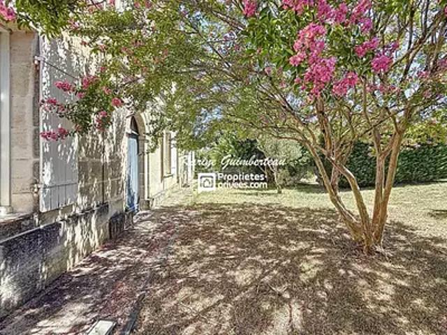 Fronsac 33126 Achat / Vente maison 5 pièces t5 jardin