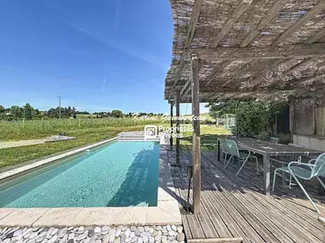 Fronsac 33126 Achat / Vente maison 5 pièces t5 piscine jardin