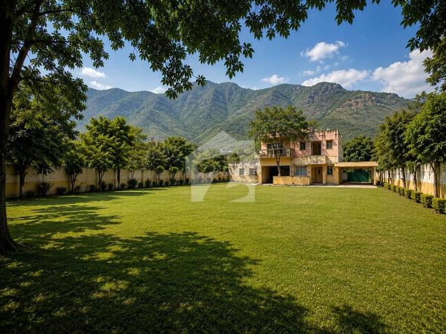 Front Back Open Margalla Road House With Extra Land Is For SALE