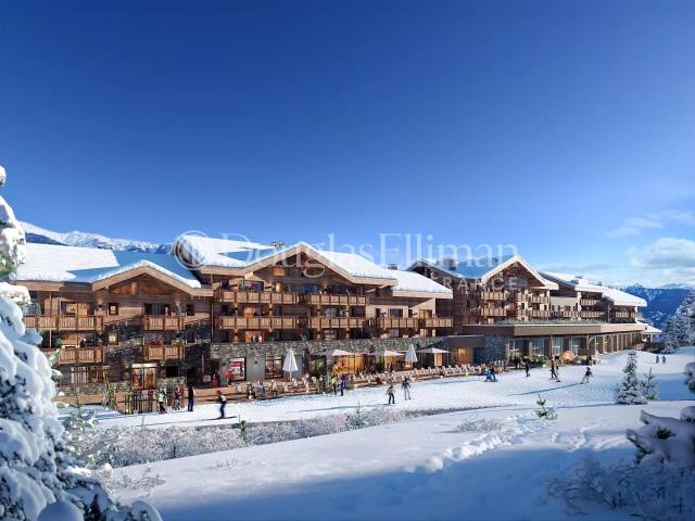 Front de neige, luxueux chalet appartement Duplex 5 pièces. 158m² Courchevel