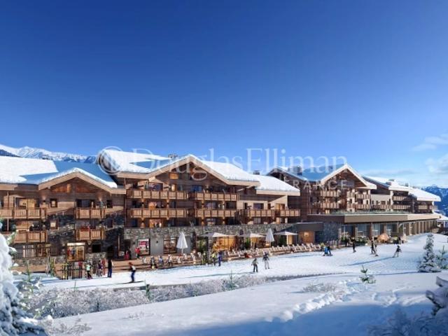 Front de neige, luxueux chalet appartement Duplex 5 pièces Cabine, Courchevel