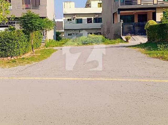 Front Open Plot For Sale In D 12