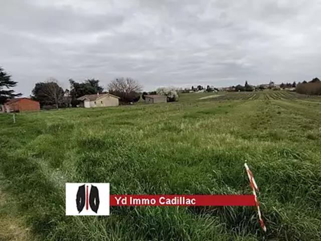 Frontenac 33760 Achat / Vente terrain