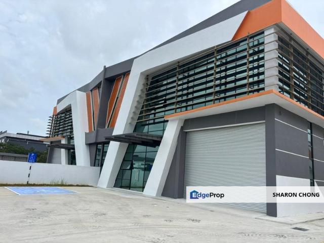 Frontier Industrial Park @ Desa Cemerlang Semi D Factory with 2 storey office floor