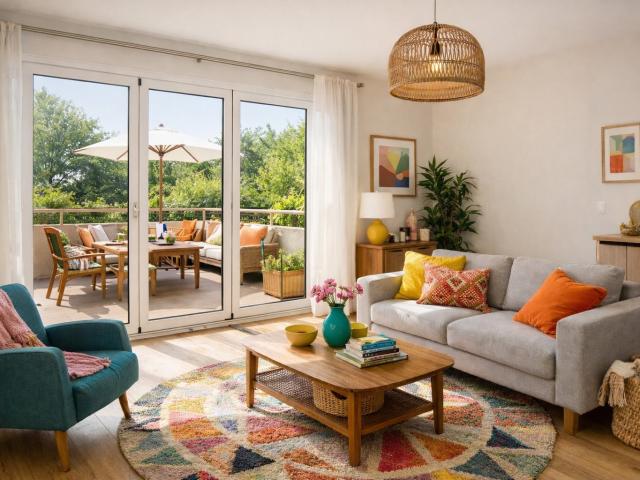 Frontière Luxembourg 68m² + Grande terrasse 3 pièces, 70 m²