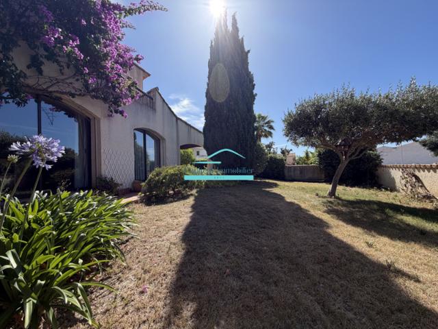 Frontignan, Grande villa F6 avec Jardin, Garage, et Cave