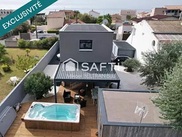 Frontignan 34110 Achat / Vente maison 3 pièces t3 piscine terrasse