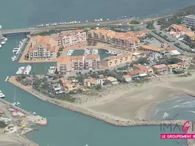 Frontignan 34110 Achat / Vente appartement 2 pièces t2 au dernier étage terrasse
