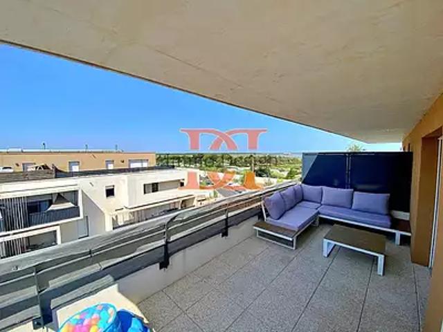 Frontignan 34110 Achat / Vente appartement 2 pièces t2 terrasse