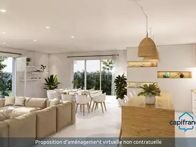 Frontignan 34110 Achat / Vente appartement 4 pièces t4 jardin terrasse