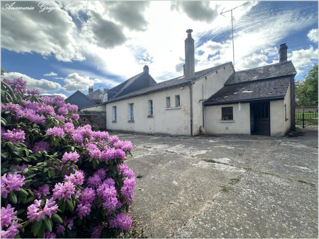Frazé 28160 Longère de plain pied à rénover 100 m² habitable, jardin 1676 m² – Proche Château