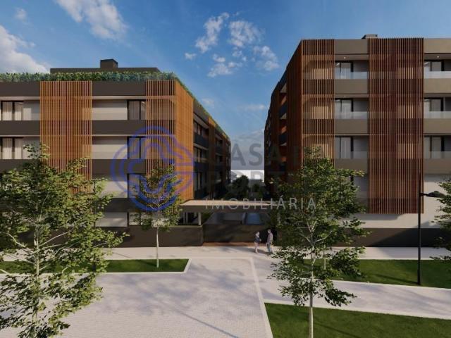 Fração Uu T1 Novo, Edifício Twins22 em Espinho 61m² Espinho