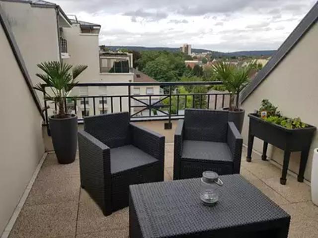 Franconville 95130 Location appartement 2 pièces t2 terrasse parking
