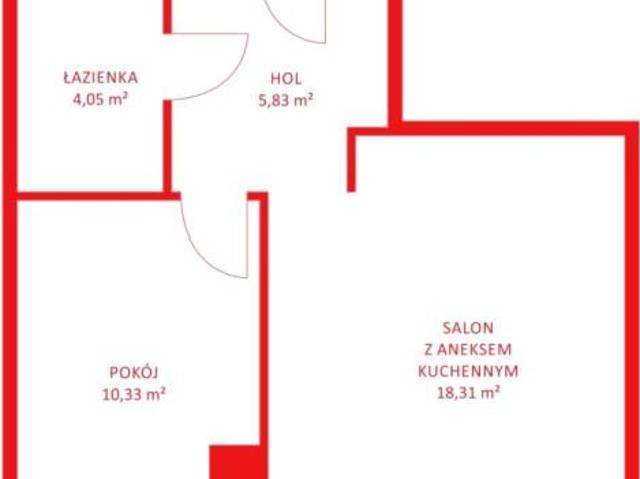 Franciszka Rakoczego 39,65 m², Gdańsk