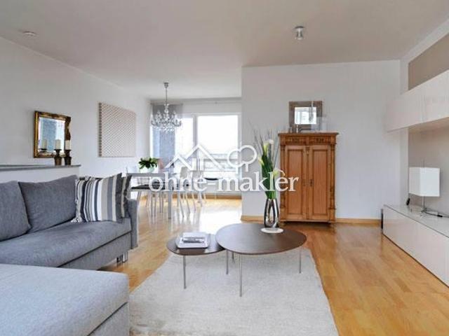Frankfurt Europaviertel: 3 Zi. Maisonette, Endetage, Dachterrasse * PROVISIONSFREI